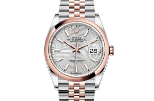 Rolex Datejust 36 Oyster 36 mm Oystersteel and Everose gold 126201