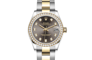 Rolex Datejust 31 Oyster 31 mm Oystersteel yellow gold and diamonds 278383RBR