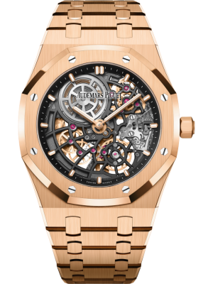audemars piguet Royal Oak Jumbo Extra-Thin Openworked 50th Anniversary Pink Gold 39 mm 16204OR.OO.1240OR.01